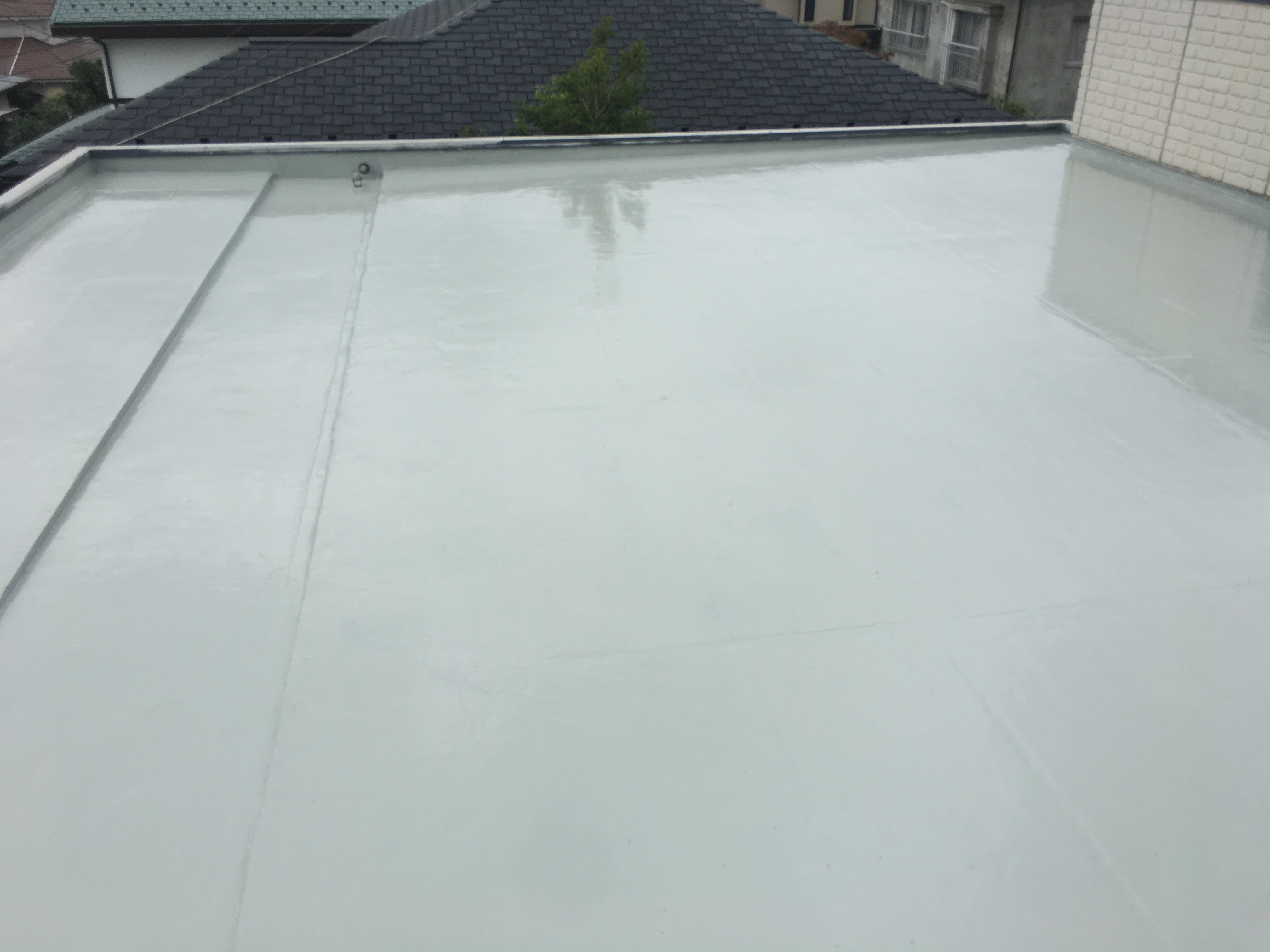 東神奈川、通気、緩衝、屋上、トップコート、ウレタン、ベランダ